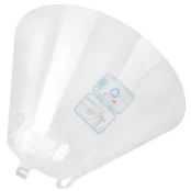 Комірець з пластику Collar для собак і котів, розмір S-М, обхват шиї: 31-38 см, висота комірця: 15 см