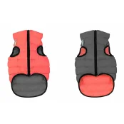 Двусторонняя куртка AiryVest L65 для собак, кораллово-серая