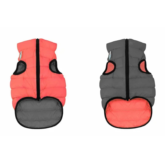 Двусторонняя куртка AiryVest M47 для собак, кораллово-серая