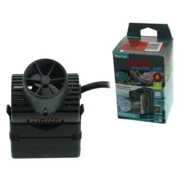 Помпа течения Eheim streamON+ 2000 для пресных и морских аквариумов от 35 до 200 л, 9 x 8,2 x 13,6 см