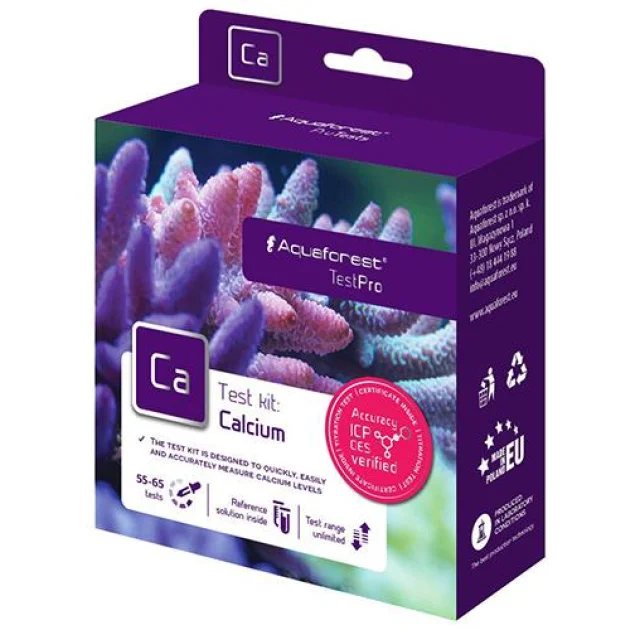 Тест концентрации кальция (Ca) Aquaforest Calcium Test Kit