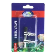 Кран на два выхода (металл) для шланга 4_6мм Aqua Nova NV-S2