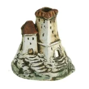 Грот керамічний Aqua Nova руїни замку на скелі 1 9,5x9x6,9см Грот керамічний Aqua Nova руїни замку на скелі 1 9,5x9x6,9см