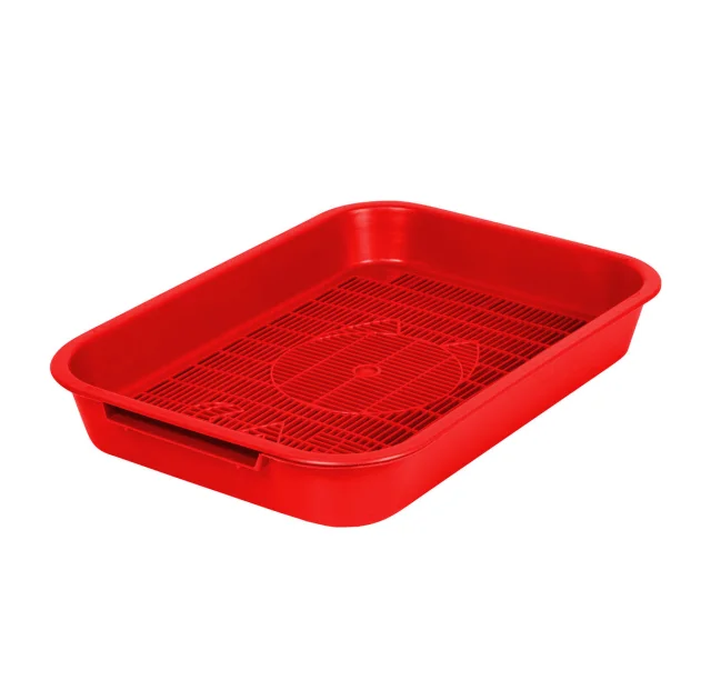 Туалет CAT для котів, під наповнювач, пластик, 35×25×5 см