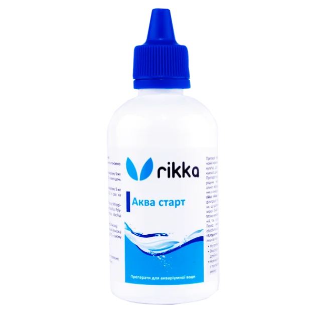 Стартовые бактерии Rikka Аква старт для аквариумов, 100 мл (WT-161)