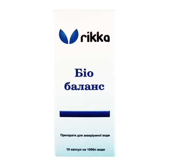 Капсулы Rikka Био баланс, бактерии для аквариумов, 10 капсул (WT-311)