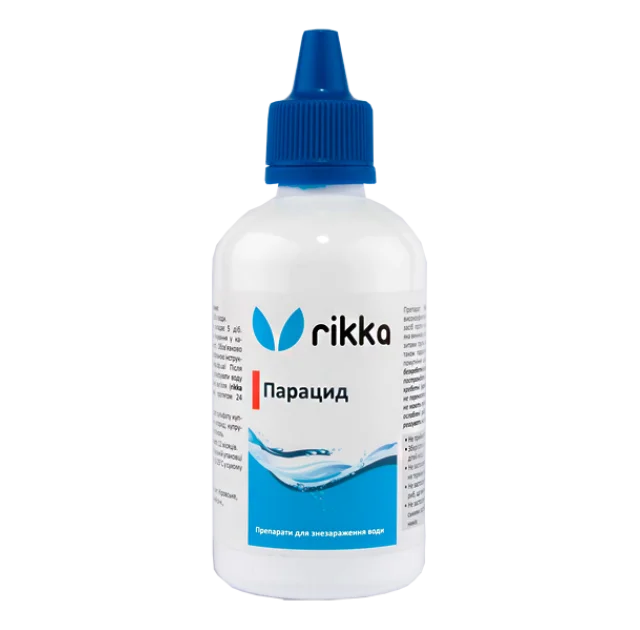 Средство Rikka Парацид против бархатной болезни, 100 мл (D-141)