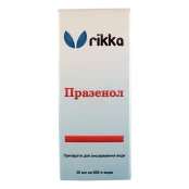 Средство Rikka Празенол против жаберных и кожных сосальщиков, ленточных червей и плоских червей, 30 мл (D-191) Средство Rikka Празенол против жаберных и кожных сосальщиков, ленточных червей и плоских червей, 30 мл (D-191)