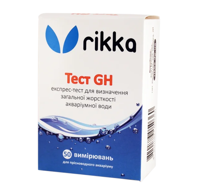 Тест Rikka GH для определения общей жесткости воды (T-109)