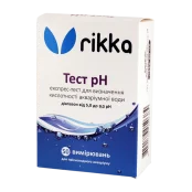 Тест Rikka рН 5.0-9.0 для визначення кислотності води (T-111) Тест Rikka рН 5.0-9.0 для визначення кислотності води (T-111)