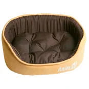 Лежанка AnimAll Aurora Chocolate Orange, шоколадно-помаранчевий, 41×30×14 см