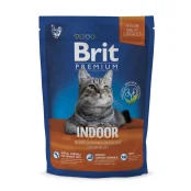 Сухий корм Brit Premium Cat Indoor, для кішок, 0.8 кг