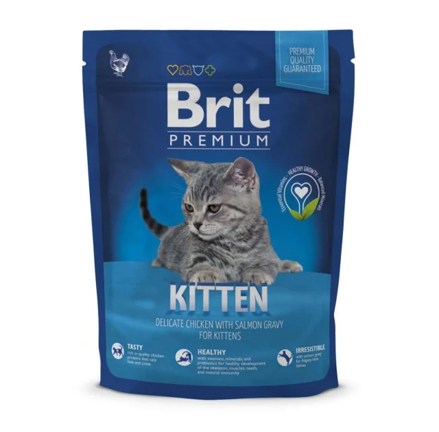 Сухий корм Brit Premium Cat Kitten, для кошенят, 0.3 кг