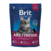 Сухий корм Brit Premium Cat Adult Chicken, для кішок, 0.3 кг