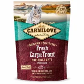 Сухой корм Carnilove Fresh Carp & Trout Sterilised for Adult cats , для стерилизованных кошек, 0.4 кг