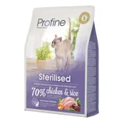 Сухой корм Profine Cat Sterilised, для стерилизованных кошек, с курицей и рисом, 2 кг