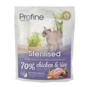 Сухой корм Profine Cat Sterilised, для стерилизованных кошек, с курицей и рисом, 0.3 кг