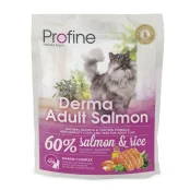 Сухой корм Profine Cat Derma, для кошек, с лолосем и рисом, 0.3 кг