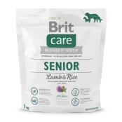 Сухой корм Brit Care Senior Lamb & Rice, для пожилых собак, 1 кг