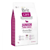 Сухой корм Brit Care Junior Large Breed Lamb & Rice, для щенков гигантских пород, 3 кг