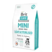 Сухий корм Brit Care GF Mini Light & Sterilised, для собак малих порід, 2 кг