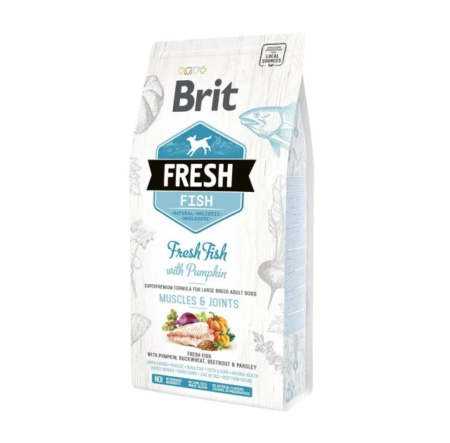 Сухий корм Brit Fresh Fish / Pumpkin Adult Large, для собак великих порід, 2.5 кг