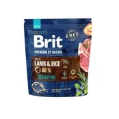 Сухий корм Brit Premium Dog Sensitive Lamb, для собак, 1 кг