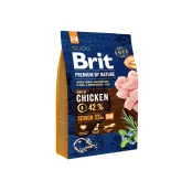 Сухий корм Brit Premium Dog Senior S + M, для літніх собак, 3 кг