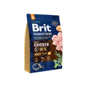 Сухой корм Brit Premium Dog Adult M, для собак средних пород, 3 кг