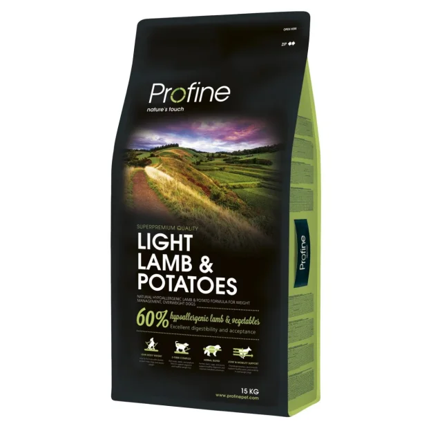 Сухий корм Profine Light Lamb, для собак, з ягням, 15 кг