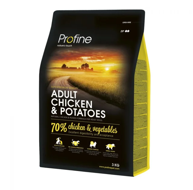 Сухой корм Profine Adult Large Breed Chicken, для собак крупных пород, 3 кг