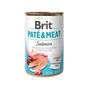 Консерва Brit Paté & Meat Dog, для собак, з лососем, 400 г Консерва Brit Paté & Meat Dog, для собак, з лососем, 400 г