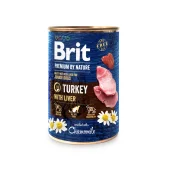 Консерва Brit Premium by Nature, для собак, індичатина, 400 г Консерва Brit Premium by Nature, для собак, індичатина, 400 г