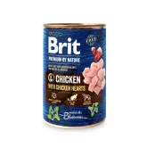 Консерва Brit Premium by Nature, для собак, курка, 400 г Консерва Brit Premium by Nature, для собак, курка, 400 г