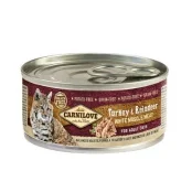Консерва Carnilove Cat, для кошек, индейка и северный олень, 100 г