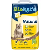 Наполнитель Biokats NATURAL, для кошачьего туалета, 5 кг