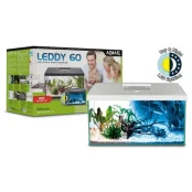 Акваріумний комплект AQUA EL LEDDY DAY & NIGHT білий, 60 × 30 × 30 см, 54 л Акваріумний комплект AQUA EL LEDDY DAY & NIGHT білий, 60 × 30 × 30 см, 54 л