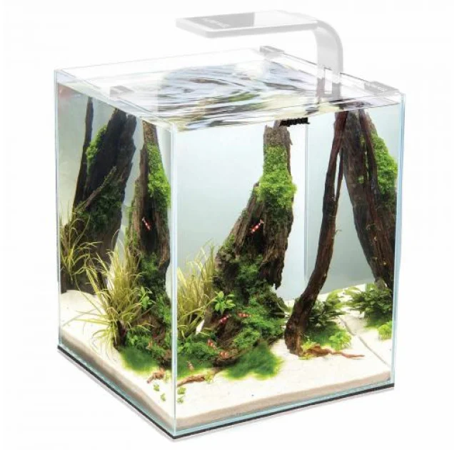 Акваріум для креветок AQUA EL SMART 2.0 / Day & Night, 19 л, білий