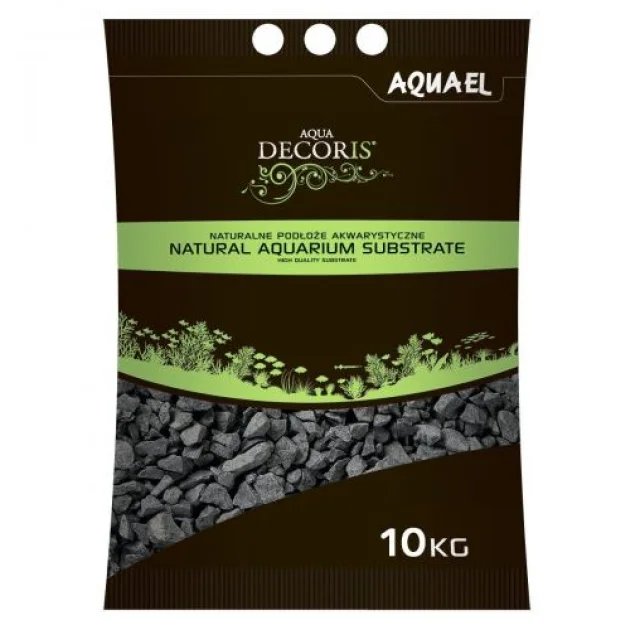 Грунт базальтовый для аквариума AQUA EL, фракция 2-4 мм, 10 кг