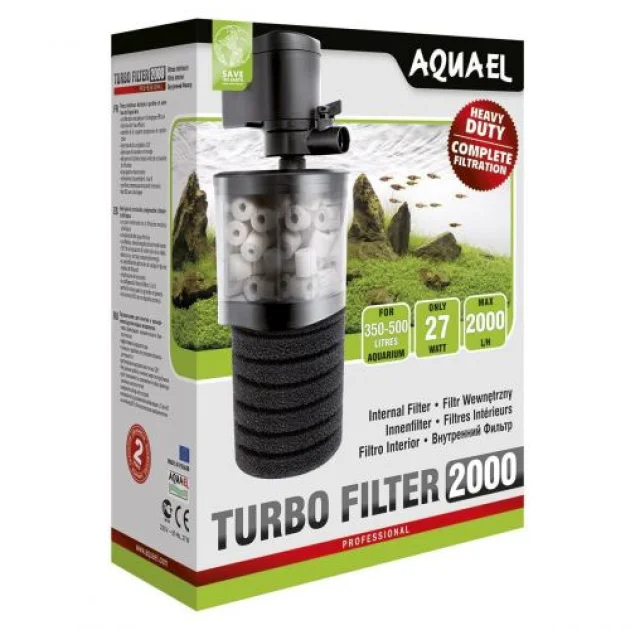 Внутренний фильтр AQUA EL Turbo Filter 2000 для аквариума 350-500 л