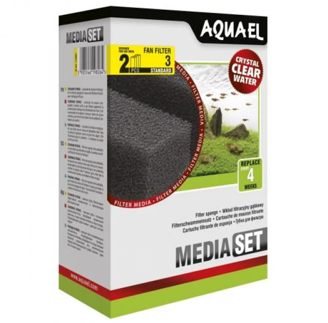 Губка AQUA EL Media Set Standard для FAN-3 Plus, 2 шт