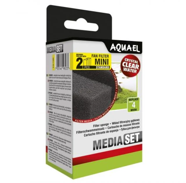 Губка AQUA EL Media Set Standard для Aquael FAN-mini Plus, 2 шт