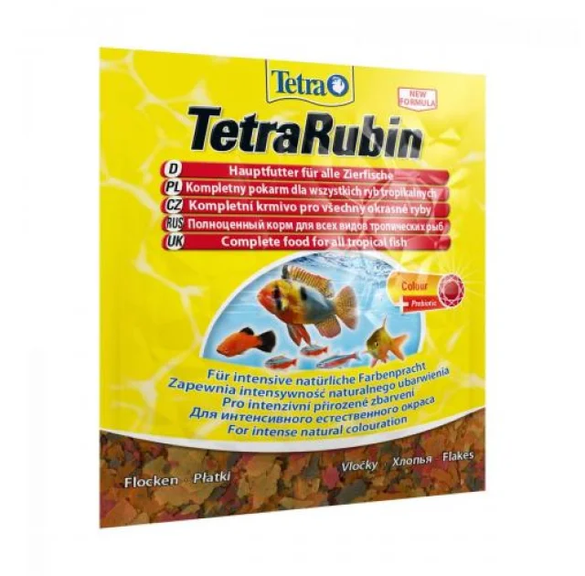 Корм Tetra RUBIN для окраса аквариумных рыб, 12 г