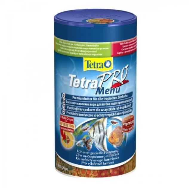 Корм Tetra PRO Menu для тропических рыб, 250 мл