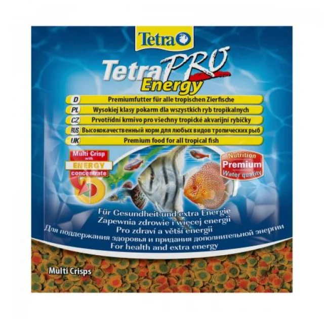 Преміум корм Tetra PRO Energy Crisps для тропічних риб, 12 г