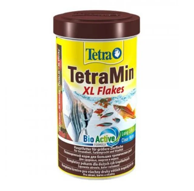 Корм Tetra MIN XL FLAKES для аквариумных рыб, 1 л
