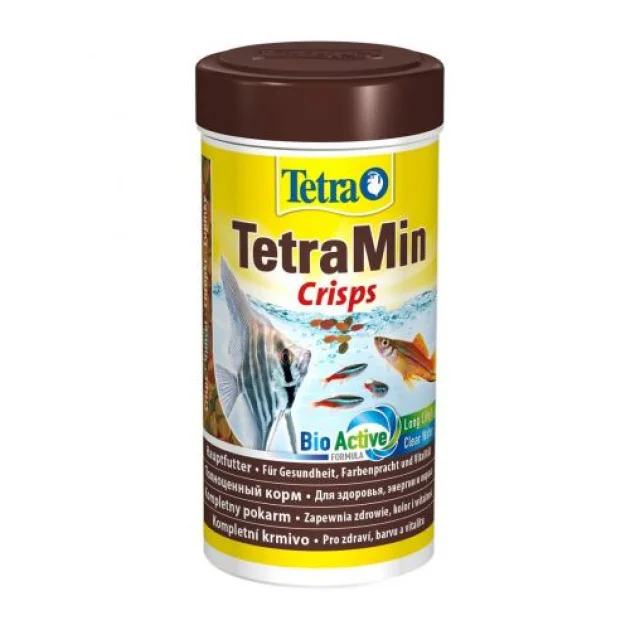 Основной корм Tetra MIN Crisps для аквариумных рыб, 500 мл