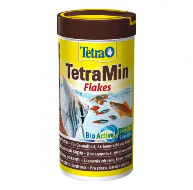Основной корм Tetra MIN FLAKES для аквариумных рыб, 1 л