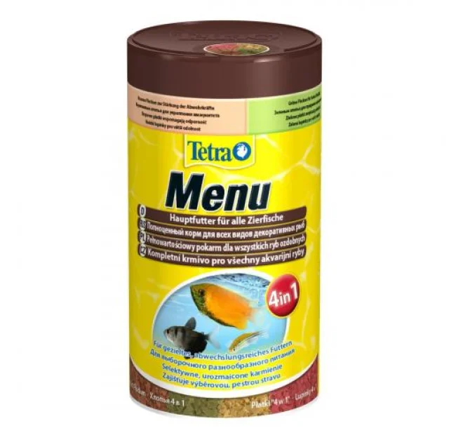 Корм Tetra MENU для аквариумных рыб, 100 мл