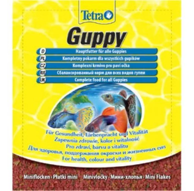 Корм Tetra Guppy для гуппи, 12 г